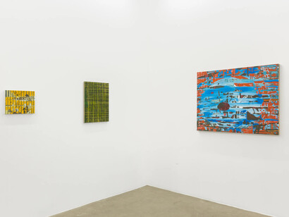 Adrian Ocone, Where things go, exhibition view. Courtesy of Ochi Gallery