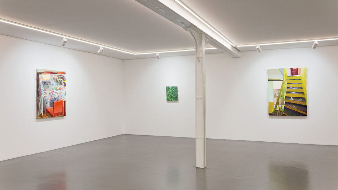 Mathieu Cherkit, Always on my mind, vue d'exposition. Avec l'aimable autorisation de la galerie Xippas