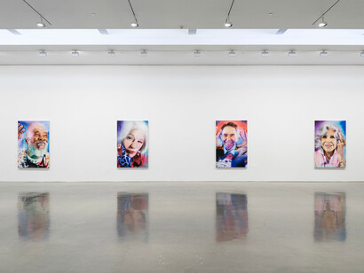 Marilyn Minter, exhibition view. Courtesy of Regen Projects