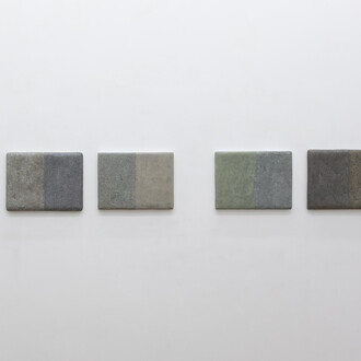 Hughes Dubuisson, Diptyques, exhibition view. Courtesy of the artist and Rossicontemporary. Photo by Vincent Everarts