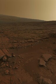 Atardecer en Marte capturado por el Curiosity (2012)