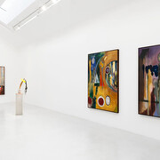 Bharti Kher, The sun splitting stones, exhibition view. Courtesy of Perrotin