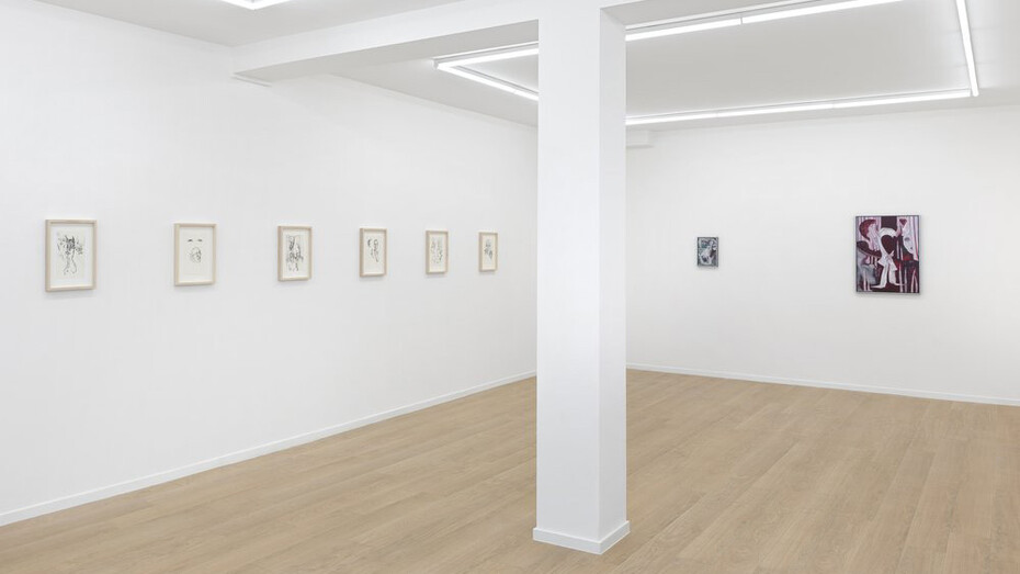 Tali Lennox, Sulis and the wreck, exhibition view. Courtesy of Sébastien Bertrand Gallery