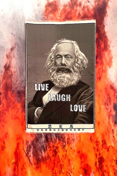Dagnini, Live laugh love, 2025. Courtesy of Fragment Gallery