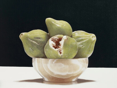 Luciano Ventrone, Spuntino, 1999. Courtesy of Friedrichs Pontone