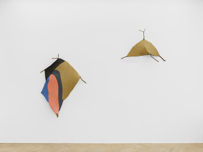 Sven Lukin, Branches, exhibition view. Courtesy of Sorry We're Closed