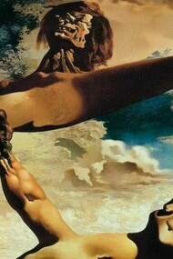 Salvador Dalí, Construcción blanda con judías hervidas (Premonición de la Guerra Civil), 1936.
Óleo sobre lienzo, 99.9 x 100 cm.
Philadelphia Museum of Art.