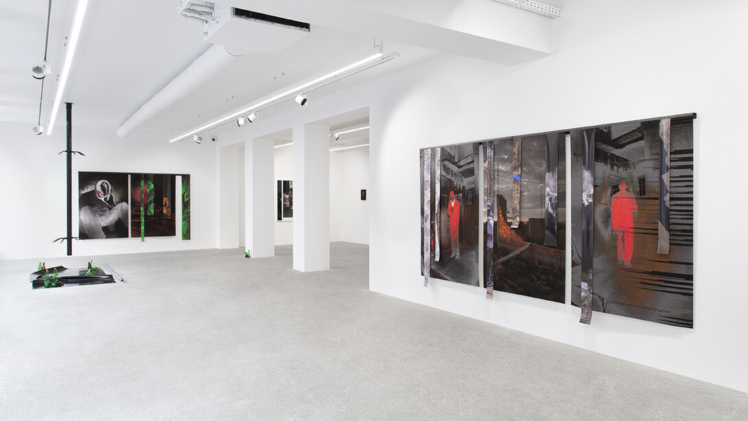 Nicolas Lebeau, Would you wear my eyes? Exhibition view. Courtesy of Kamel Mennour Gallery