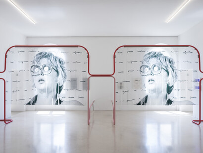 Tomaso Binga, Euforia, vista della mostra. Per gentile concessione del Museo Madre
