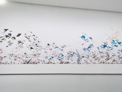 Isabelle Ferreira, Notre feu, vista da exposição. Cortesia do MAAT