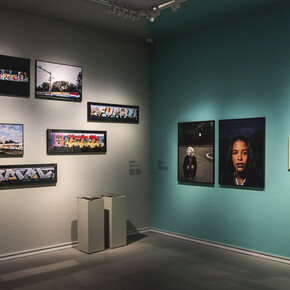 Hip hop is, exhibition view. Courtesy of Groninger Museum