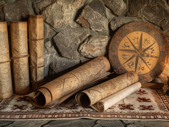 De acordo com o relato publicado em um panfleto chamado The Beale Papers (1885), tudo começou em 1820, quando um aventureiro chamado Thomas J. Beale teria liderado um grupo de caçadores em uma expedição para o oeste americano. Durante essa jornada, nas proximidades do atual estado do Colorado, eles teriam encontrado uma mina riquíssima em ouro e prata