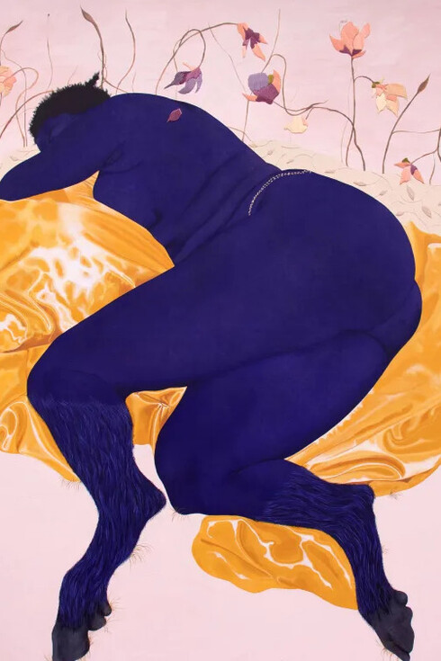 Stacey Gillian Abe, The garden 1 (detail), 2024. Courtesy of Unit Gallery