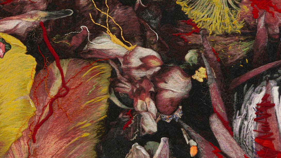 Luzia Simons, Barock endlos (detail), 2021. Courtesy of Galerija Fotografija