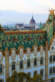 The Postal Savings Bank (1900-1901) in Budapest's Hold utca is often regarded as Ödön Lechner’s masterpiece, Hungary
