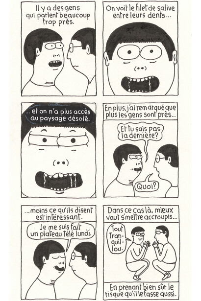 Éric Veillé, Le sens de la vie. Avec l'aimable autorisation de la Galerie Huberty & Breyne