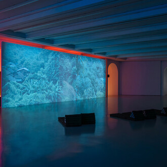 Som Supaparinya, The rivers they don’t see (extended), exhibition view. Courtesy of Kestner Gesellschaft