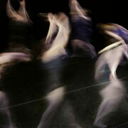 Mikhail Baryshnikov, Untitled #32(Mark Morris Dance Group in Gran Duo by Mark Morris), 2012, print on canson ed 1 of 3, cm 194 x 115,5 x 5.08