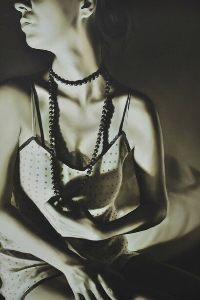 Elisa Rossi, Divieto, di, accesso, 60, 2011, olio, tela, 70 x 50  