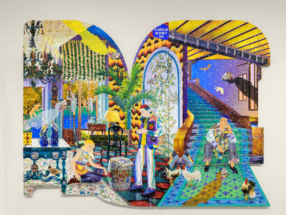 Tomokazu Matsuyama, Liberation back home, exhibition view. Courtesy of Kavi Gupta