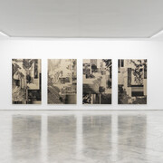 Cachito Vallés, El eterno presente, vista de exhibición. Cortesía del artista y Galería Luis Adelantado. Foto por Claudia Ihlek