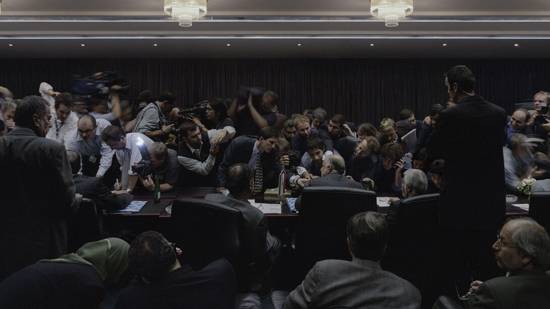 Luc Delahaye, 132nd ordinary meeting of the conference, 2004 © Avec l'aimable autorisation de Luc Delahaye et de la galerie Nathalie Obadia, Paris / Bruxelles