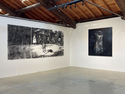 Luc Doerflinger, Somnium, vue de l'exposition. Avec l'aimable autorisation de la Galerie Modulab