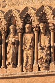 Ciudad Rodrigo (Salamanca). La fachada de la Catedral de Santa María