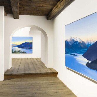 Thomas Huber, exhibition view. Courtesy of Galleria Monica De Cardenas 