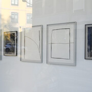 Gonçalo Sena, Folhas fantasma, vista da exposição. Cortesia da Kubikgallery