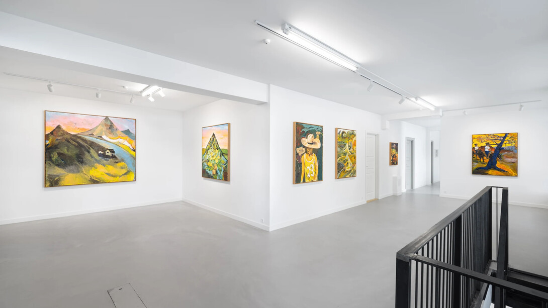 Ken Taylor Reynaga, Flowers that bloom twice, exhibition view. Courtesy of Brigade Gallery