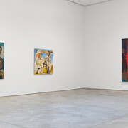 Various artists, Painter/Model, exhibition view. Courtesy of Skarstedt Gallery