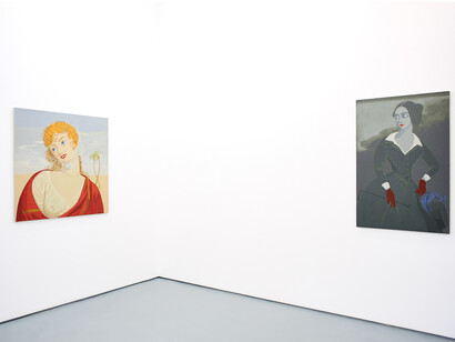Mela Yerka, And the—the surface isfine and powdery, installation view, photography by: Lee James Thompson