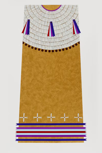 Dyani White Hawk, Wókaǧe | Create from the Takes Care of Them suite, 2019. Courtesy the artist and the Walker Art Center 