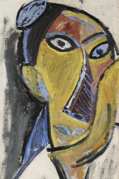 Pablo Picasso, Les demoiselles d'Avignon (détail), 1907. Avec l'aimable autorisation du Kirchner Museum