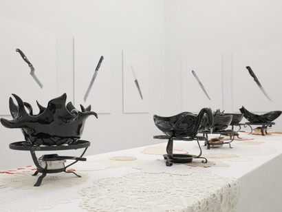NOF4 collective, Dishcomfort, exhibition view. Courtesy of Aargauer Kunsthaus