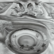 Katherine Vetne, Savoir-faire (detail), 2025. Courtesy of Catharine Clark Gallery