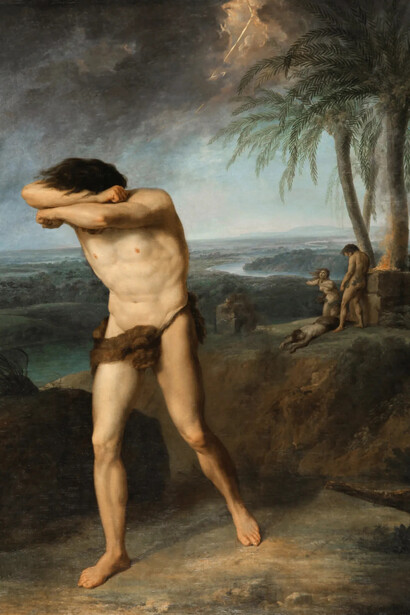 Friedrich Rehberg, Caín, c. 1791-1795. Courtesy of the Museo de Bellas Artes de Bilbao