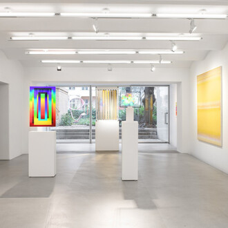 Dieter Jung, Life of colors, ausstellungsansicht. Mit freundlicher genehmigung der Galerie Kornfeld