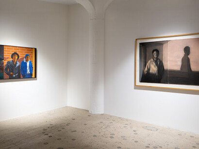 Frank James Williams, Standing still, exhibition view. Courtesy of Patricia Sweetow Gallery