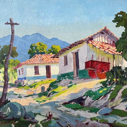 Fausto Pacheco Hernández, Esquina del pueblo, sin fecha