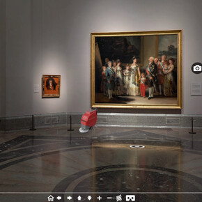 Adrian Melis, Virtual cleaning service for art museums and institutions (videostill), 2025. Courtesy of the artist and ADN Galeria