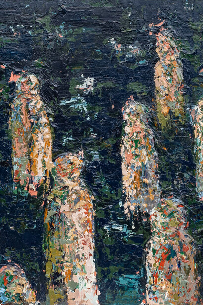 Sabrina Coleman-Pinheiro, Restless, Apparitions (detail), 2022. Courtesy of Rele Gallery
