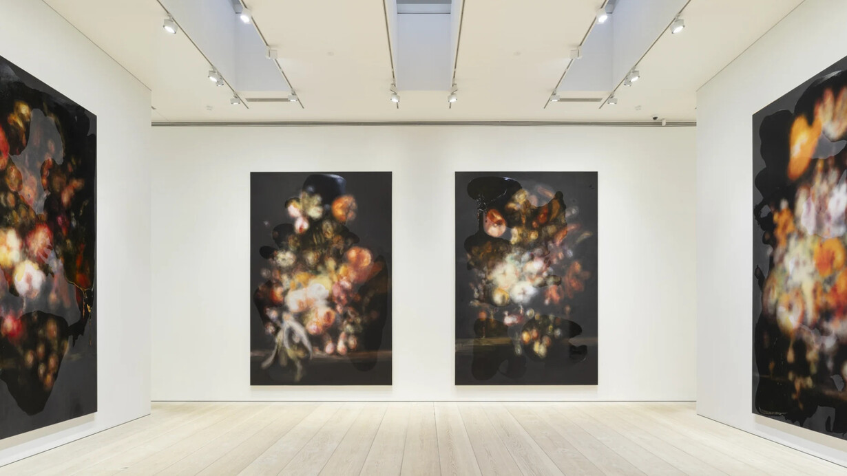 Heikki Marila, Paintings, exhibition view. Courtesy of Galerie Forsblom 