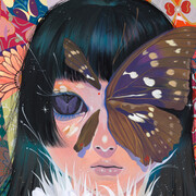 Junna Maruyama, Shape of soul (detail). Courtesy of Corey Helford Gallery