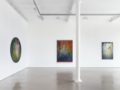 Liam Everett, He loved him madly, exhibition view. Courtesy of Galerie Greta Meert