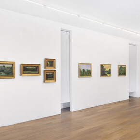 José Gamarra, Whispers in the forest, exhibition view. Courtesy of Xippas Gallery