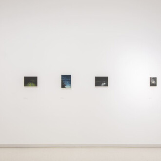 Varios artistas, Pequeño formato, vista de exhibición. Cortesía de la Galería Elvira González