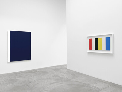 Ellsworth Kelly, The naming of color, exhibition view. Courtesy of Matthew Marks Gallery