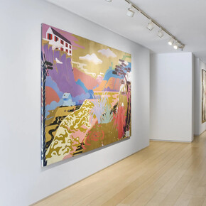 Antoine Carbonne, Fugue, exhibition view. Courtesy of Galerie La Patinoire Royale Bach